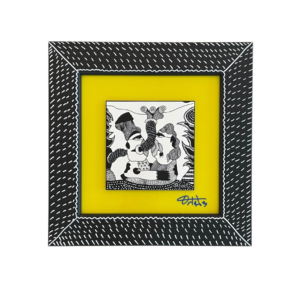 Ακρυλικά σε πορσελάνη.