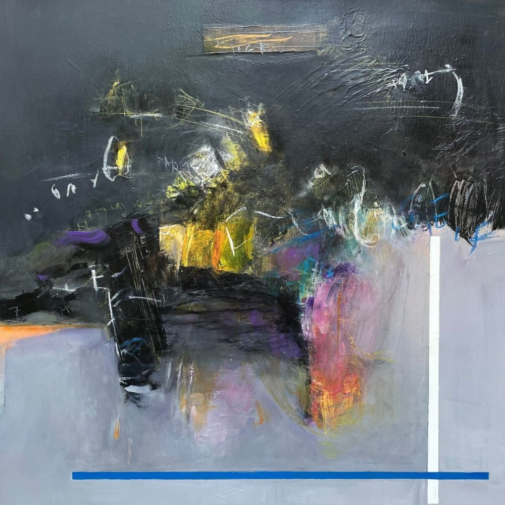 ''Reflections'', evening lights